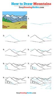 How to Draw Mountains