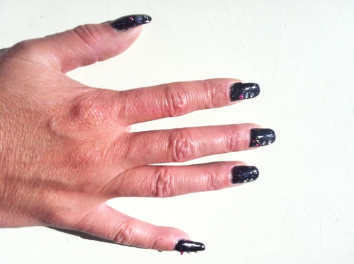 Nail art : Black Spots