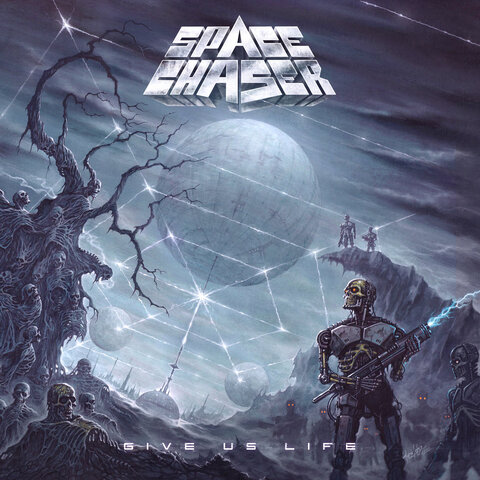 SPACE CHASER - Les détails du nouvel album Give Us Life ; "Remnants Of Technology" Clip