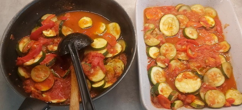 Un Gratin de Courgettes provençal