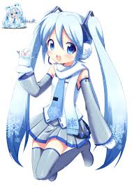 Miku snow