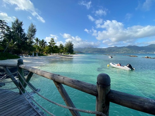 Seychelles, balade dans le Club Med.