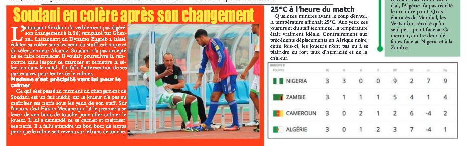 Samedi 2.9.2017 à Lusaka Zambie-EN 3-1 éliminé du Russia 2018