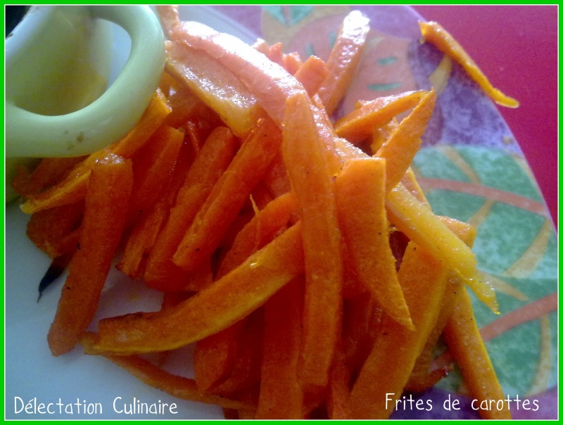 Frites de carottes ... un site à découvrir et une participation à un concours !!