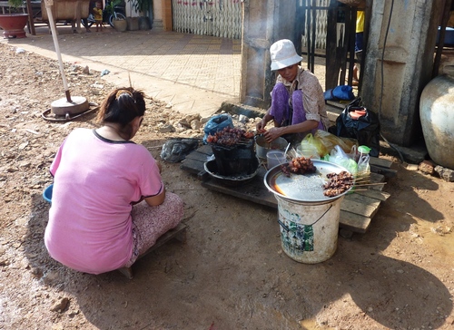 UN village de pêcheurs au Cambodge