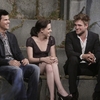 Kristen, Rob and Taylor avec Jimmy Kimmel