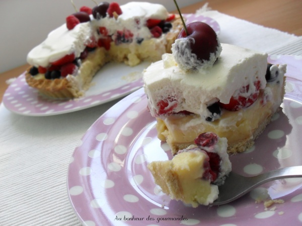 Tarte aux fruits rouges