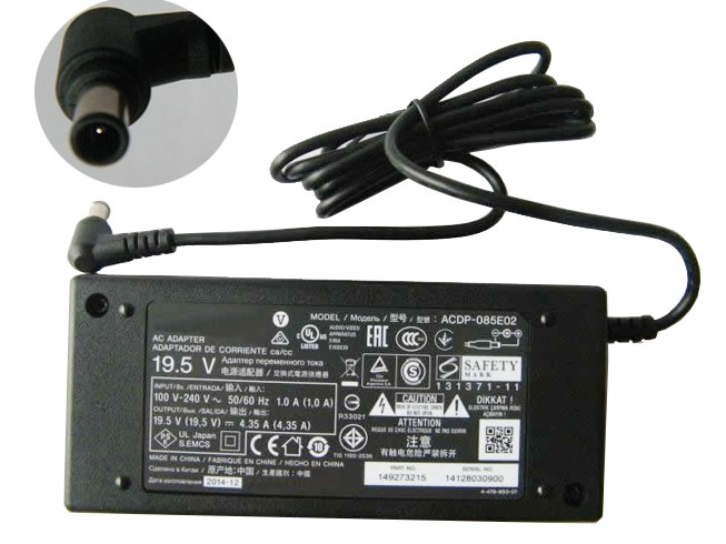 ACDP-085E03 laptop adapter voor Sony LCD TV ACDP-085E01 / 085E02 power adapter #A16M LW