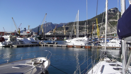 Il pleut à Salerno