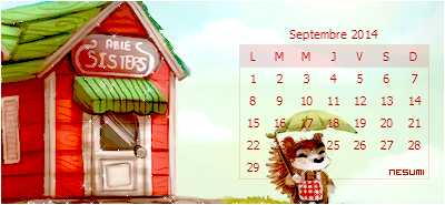 calendriers mois de septembre (acnl) 