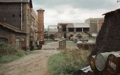 Avril 1989 Tanneries du Centre à Roanne, Rue Alexandre Raffin