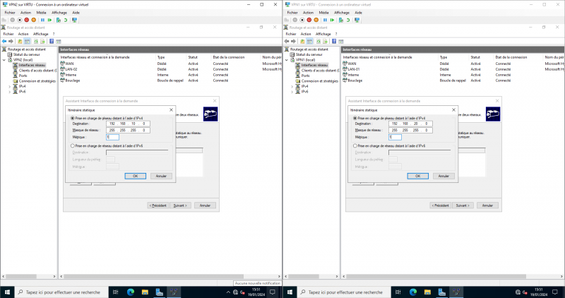 Configurer un VPN L2TP/IPsec de site à site sur Windows Serveur 2022