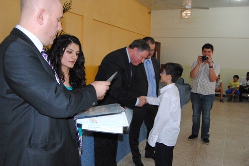 Remise des diplômes Delf prim