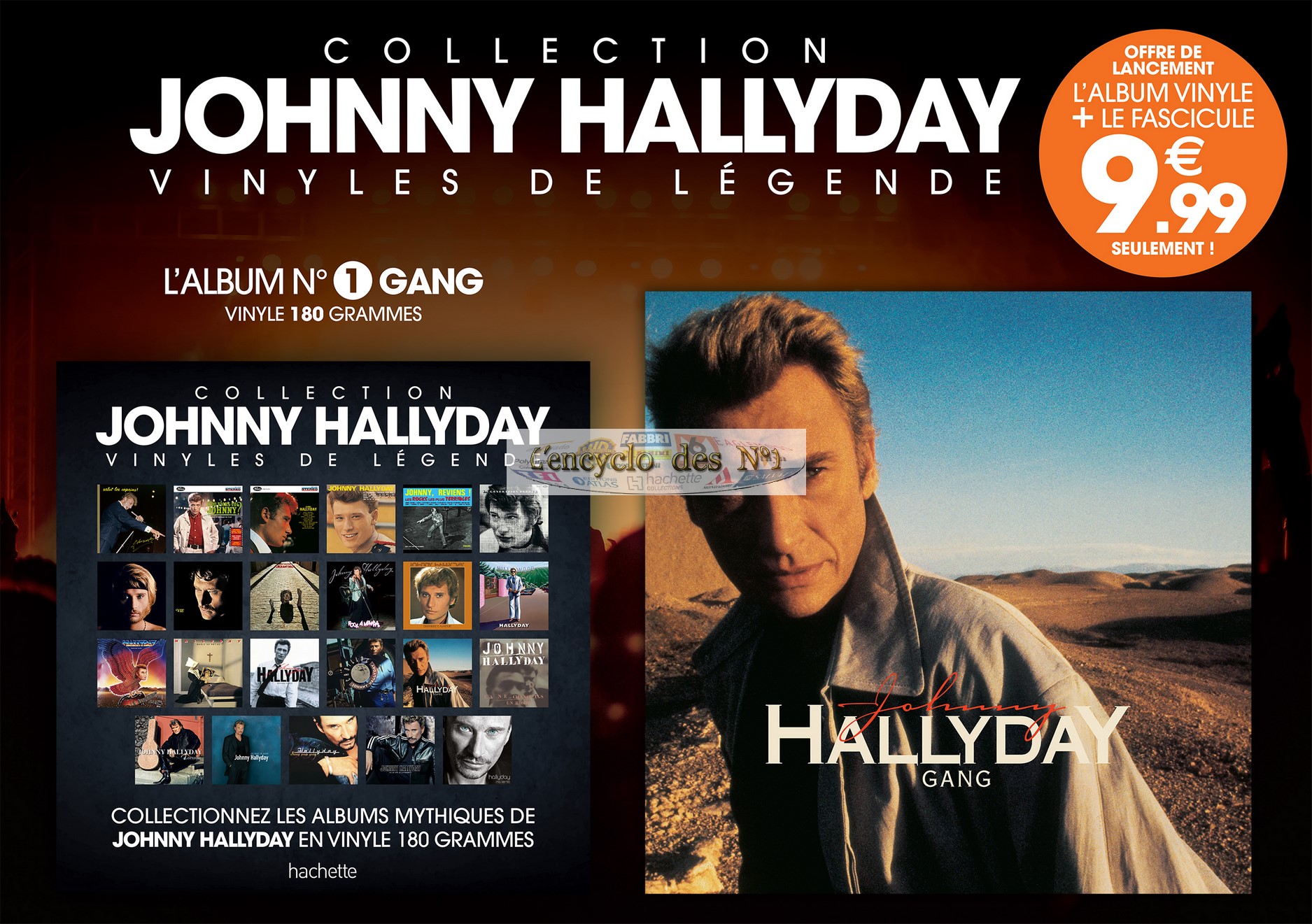 N° 1 Johnny Hallyday vinyles de légende - Test - L' encyclo des N° 1