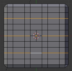 Les 3 loops à effacer en vue de dessus