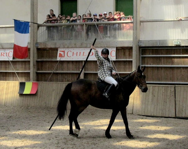 "Le tour du monde à cheval", un magnique spectacle organisé par la classe de 1ère CGEH du Lycée de La Barotte