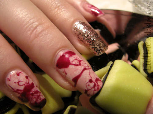 Nail Art - I'm a bloody princess ♥