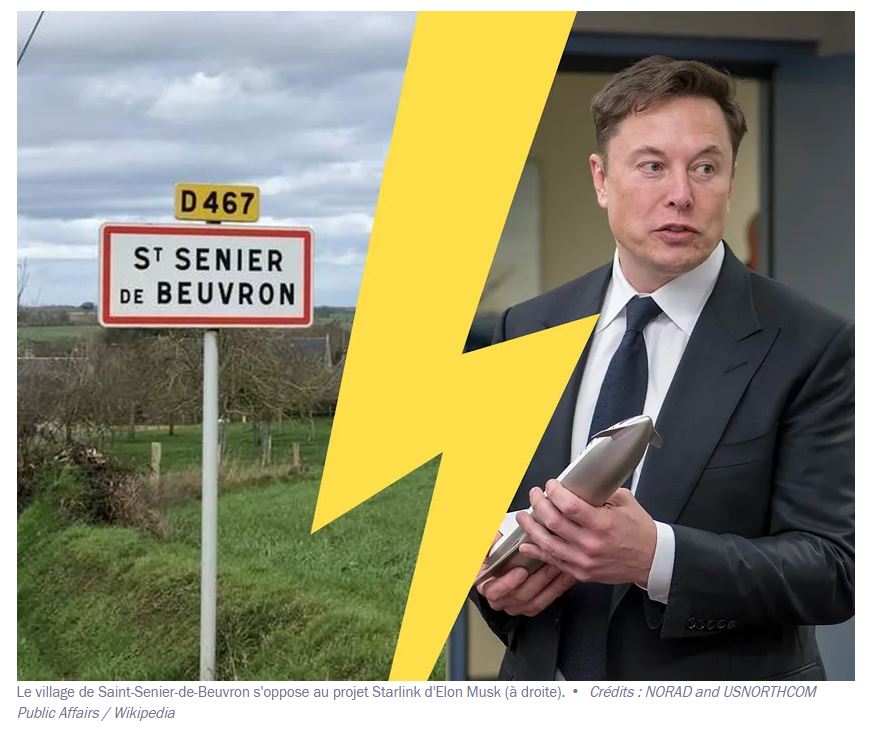 France Culture  >> Le village normand contre Elon Musk 