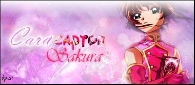 Signature Card captor Sakura