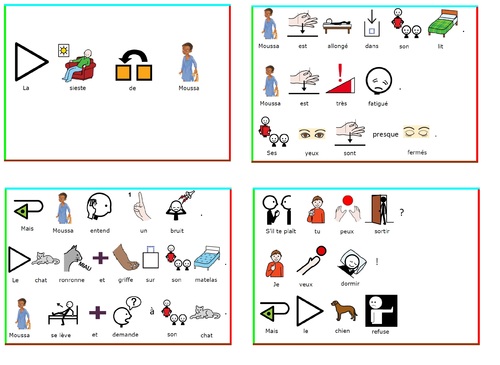 Lecture- compréhension et ... pictos !