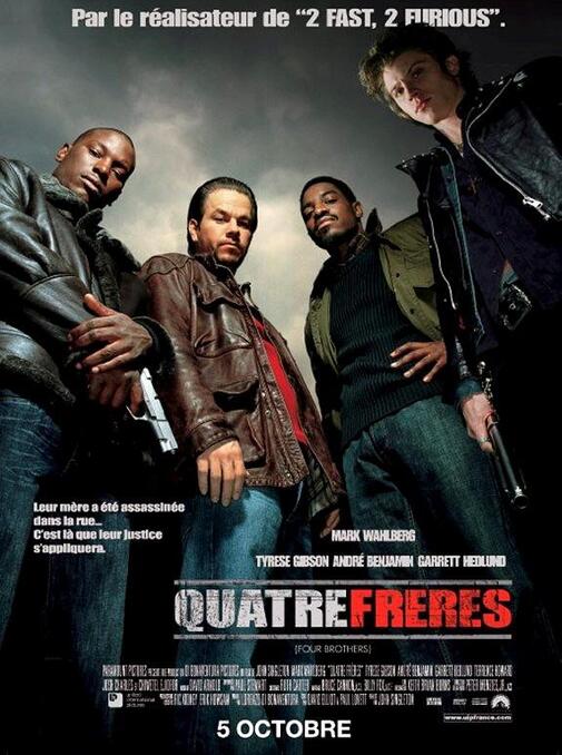 QUATRE FRERES BOX OFFICE FRANCE 2005