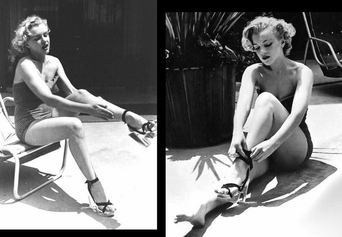 1951 Marilyn au Beverly Carlton Hotel par Worth