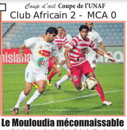 Club Africain (Tunisie)-MCA 2-0 