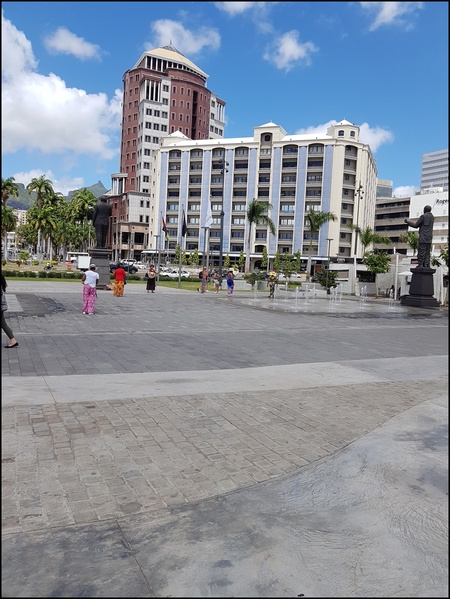 Port Louis, île Maurice, le Caudan en 2019