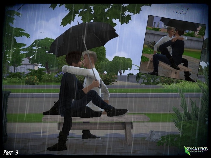 Kiss in the rain