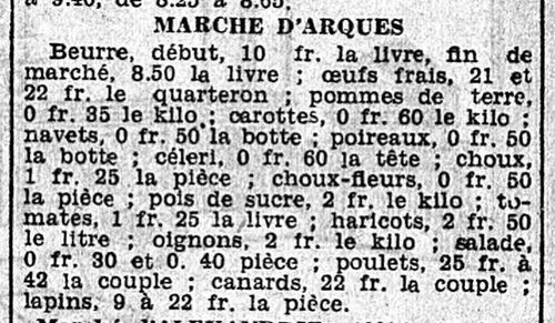 Pois de sucre (Le Petit journal, 14 octobre 1933)