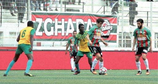 Samedi 14.02.2015 à Bologhine coupe de la CAF préliminaire MCA-Sahel SC  Niger 0-0