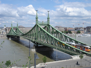 Budapest, le pont de la Liberté