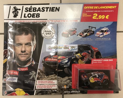 N° 1 Les Véhicules de Sébastien Loeb - Lancement 