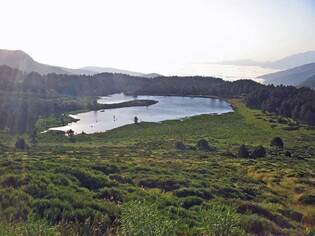 Des merveilles au pays d'Alysse - Le Tour du Coronat - 2eme jour L'Estany del Clot (1.640 m) - Lac de Nohèdes ou Gorg Estelat (2.022 m) - Lac d'Evol ou Gorg Nègre (2.083 m) - Jujols (940 m) 20 kms.