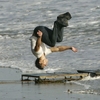 Photoshoot Taylor Lautner sur la plage