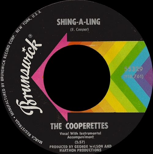 The Cooperettes : CD " Shing-A-Ling " Soul Bag Records DP 192 [ FR ]