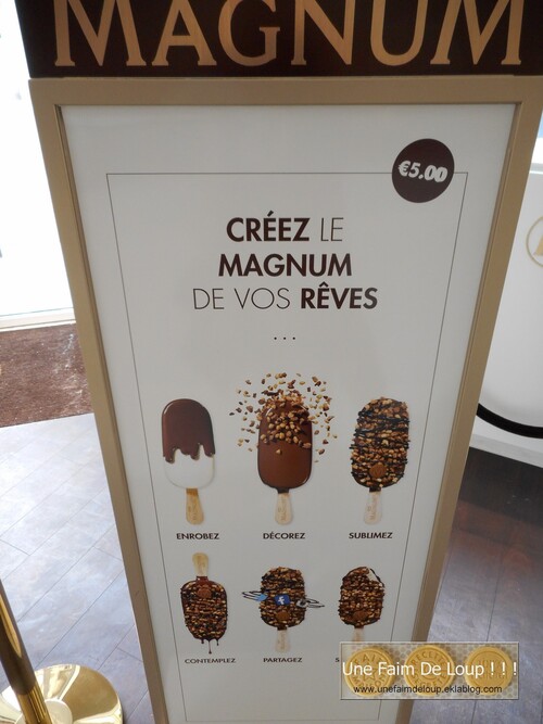 Bar à glace Magnum - Paris