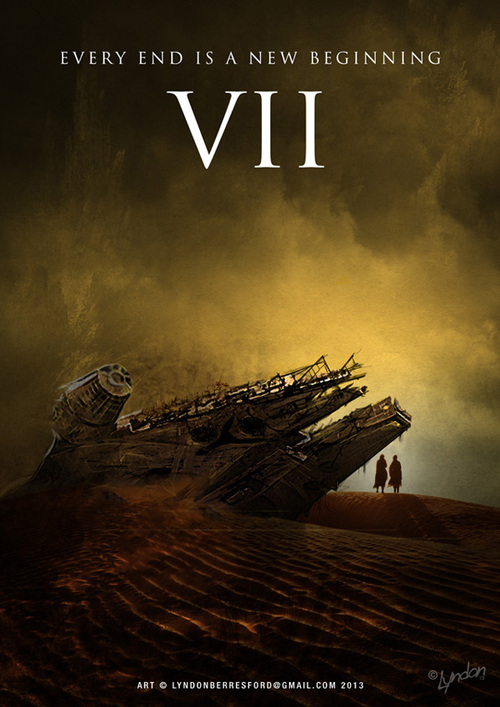 Affiche de fan pour Star wars 7 !