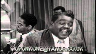 FATS DOMINO. AIN'T THAT A SHAME. FILMED PERFORMANCE 1956