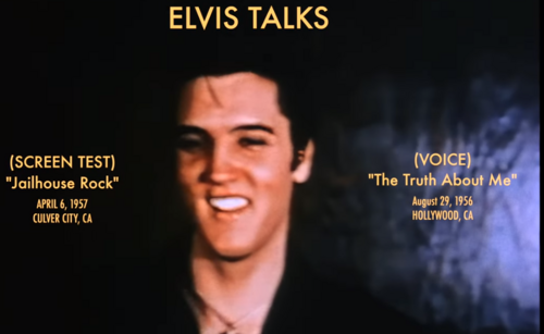 Elvis Presley - ELVIS Talks & Screen Test Clip 4K Remastered | April '57 | The Truth About Me