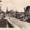 entrée de Sées par la route d'Alencon. On reconnait bien le carrefour (là ou il y a carrefour) (p