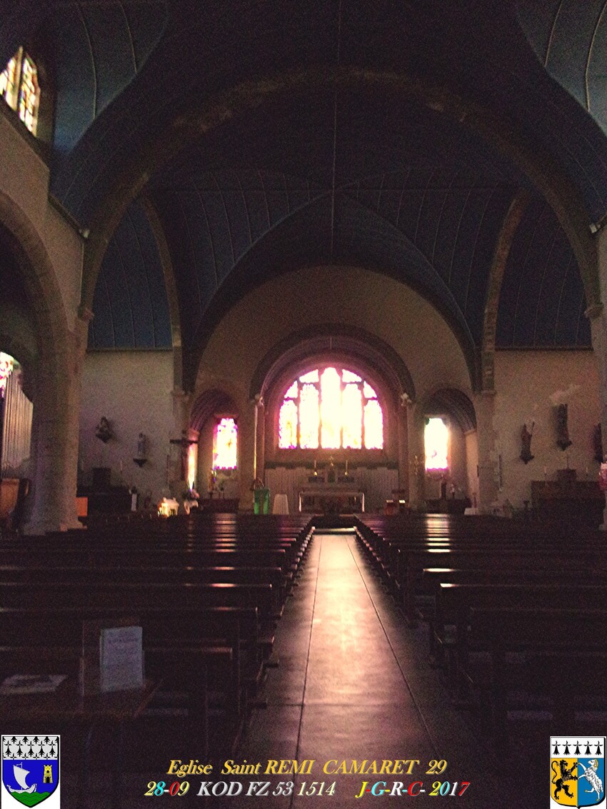 Eglise  Saint  REMI    1/4    CAMARET  29     D    13/01/2019