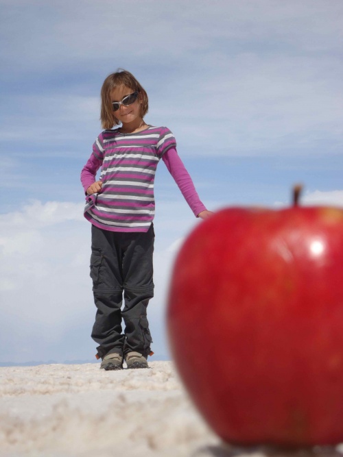 Fantaisies dans le Salar d'Uyuni