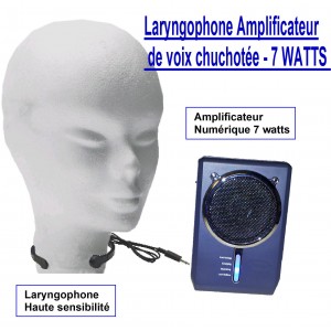 Amplificateurs vocaux et laryngophone - Techlab APF France handicap