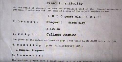 Artefacts du Mexique.