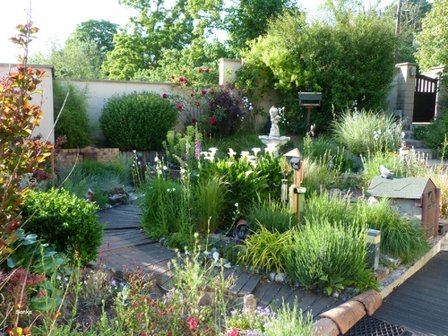 Le jardin au printemps dernier