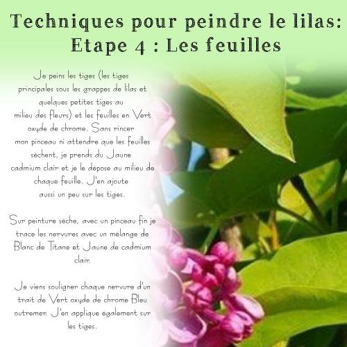 Dessin et peinture - vidéo 3530 : Comment peindre des lilas ? - gouache.