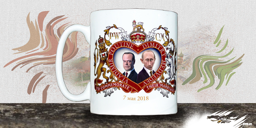 dessin de JERC et Akaku du jeudi 10 mai 2018 caricature Poutine et Medvedev  1880-2018 : 1/4 H de re-tsar www.facebook.com/jercdessin @dessingraffjerc