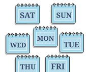 How to pronounce the days of the week