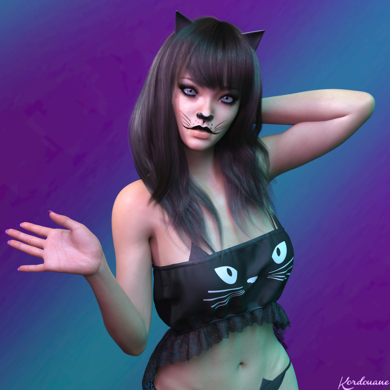 Miaou, Miaou une Catwoman  sexy